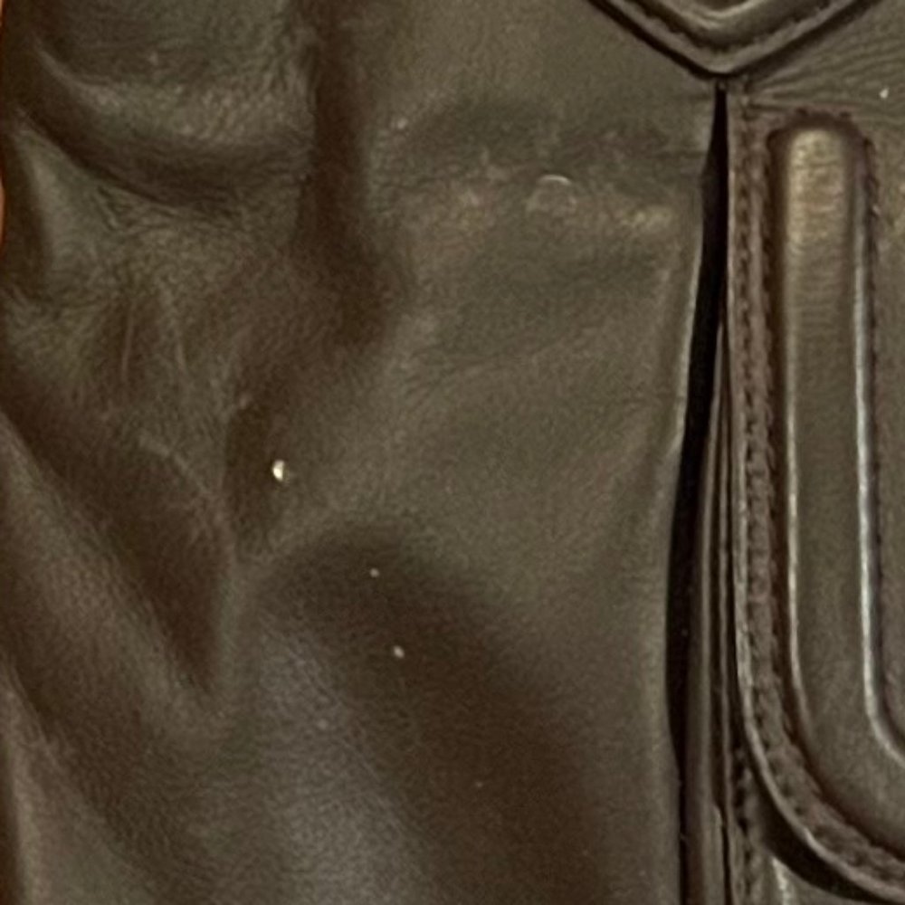 Brown Leather "Coach" Purse - Picture 7 of 7